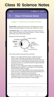 Class 10 Science Notes android App screenshot 6